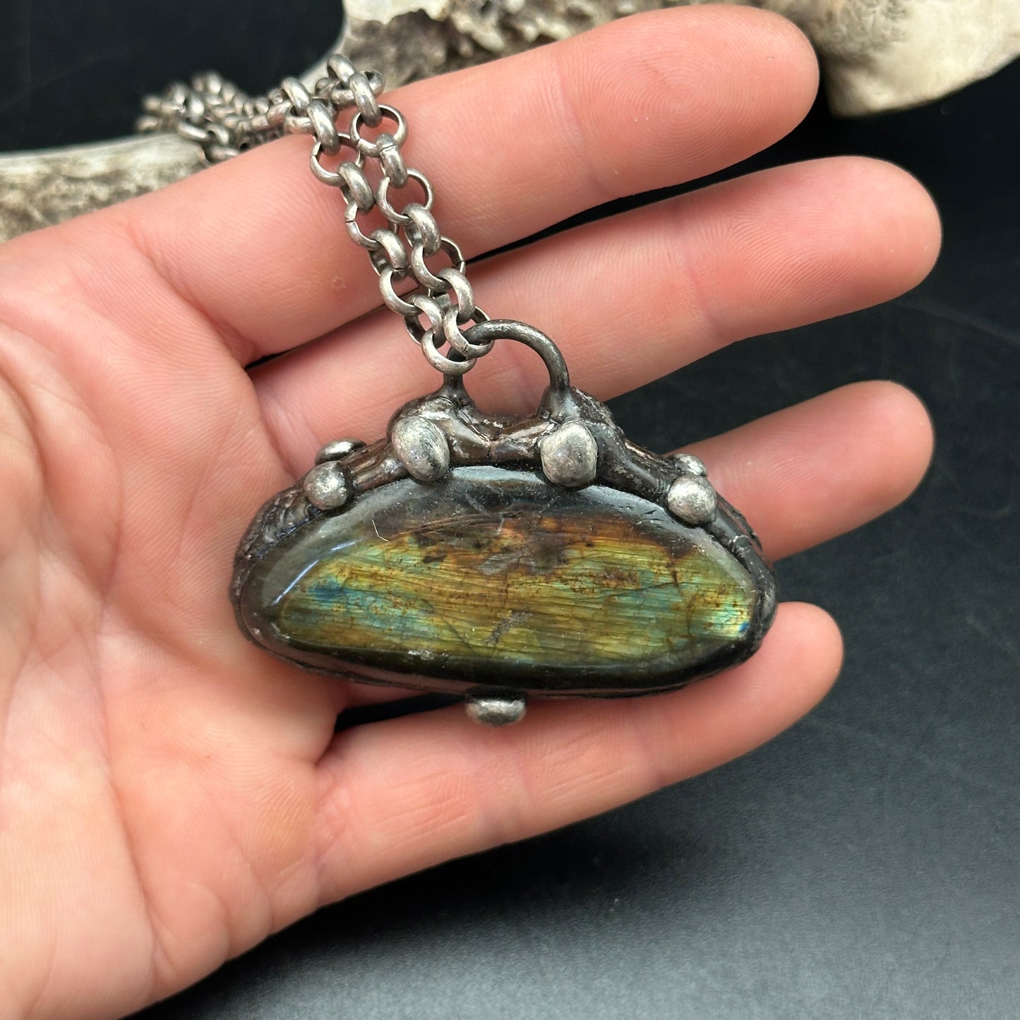 Magic ~ Labradorite Necklace