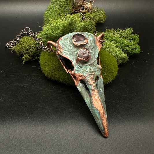 Jeweled ~ Raven's Legacy ~ Large Necklace