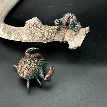 Snatch ~ Copper Electroformed Creature