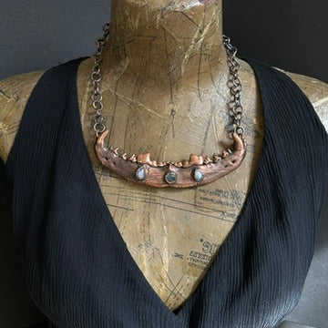 Fierce ~ Wolf Jaw Necklace