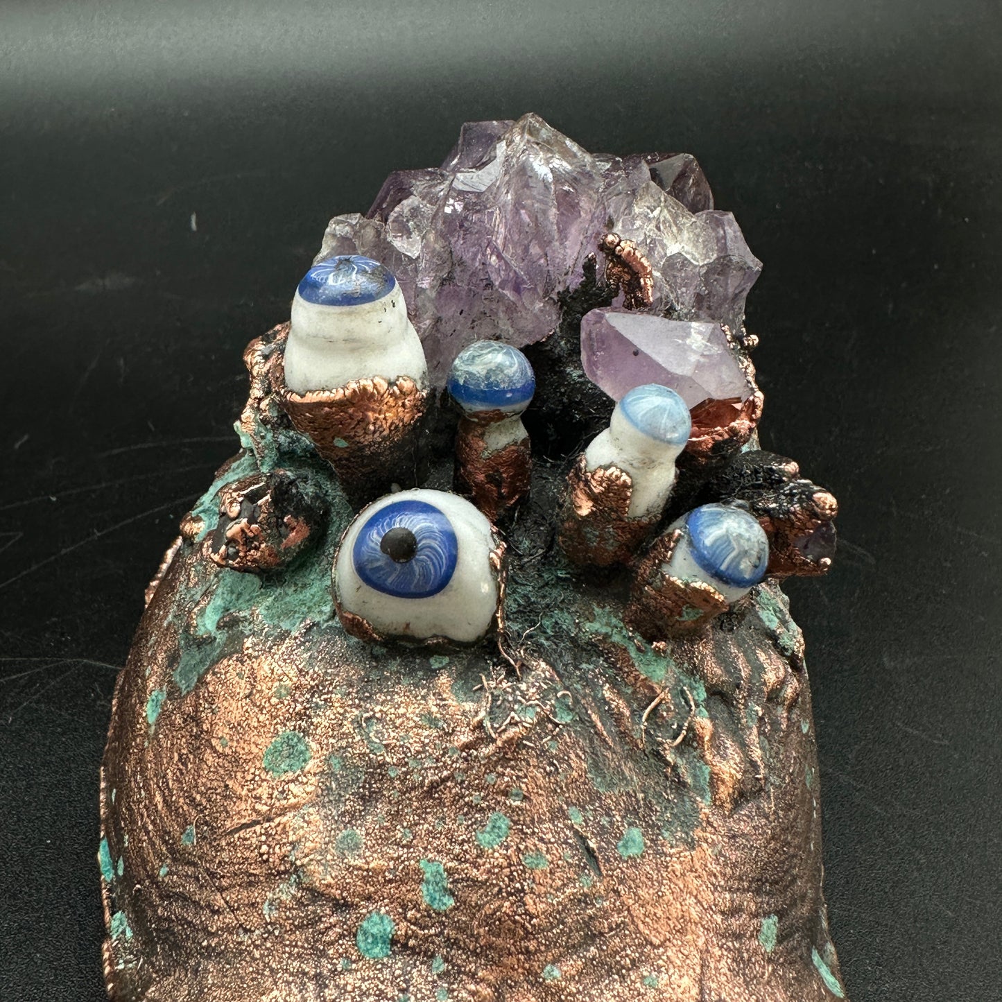 Oracle ~ Copper Electroformed Box Turtle