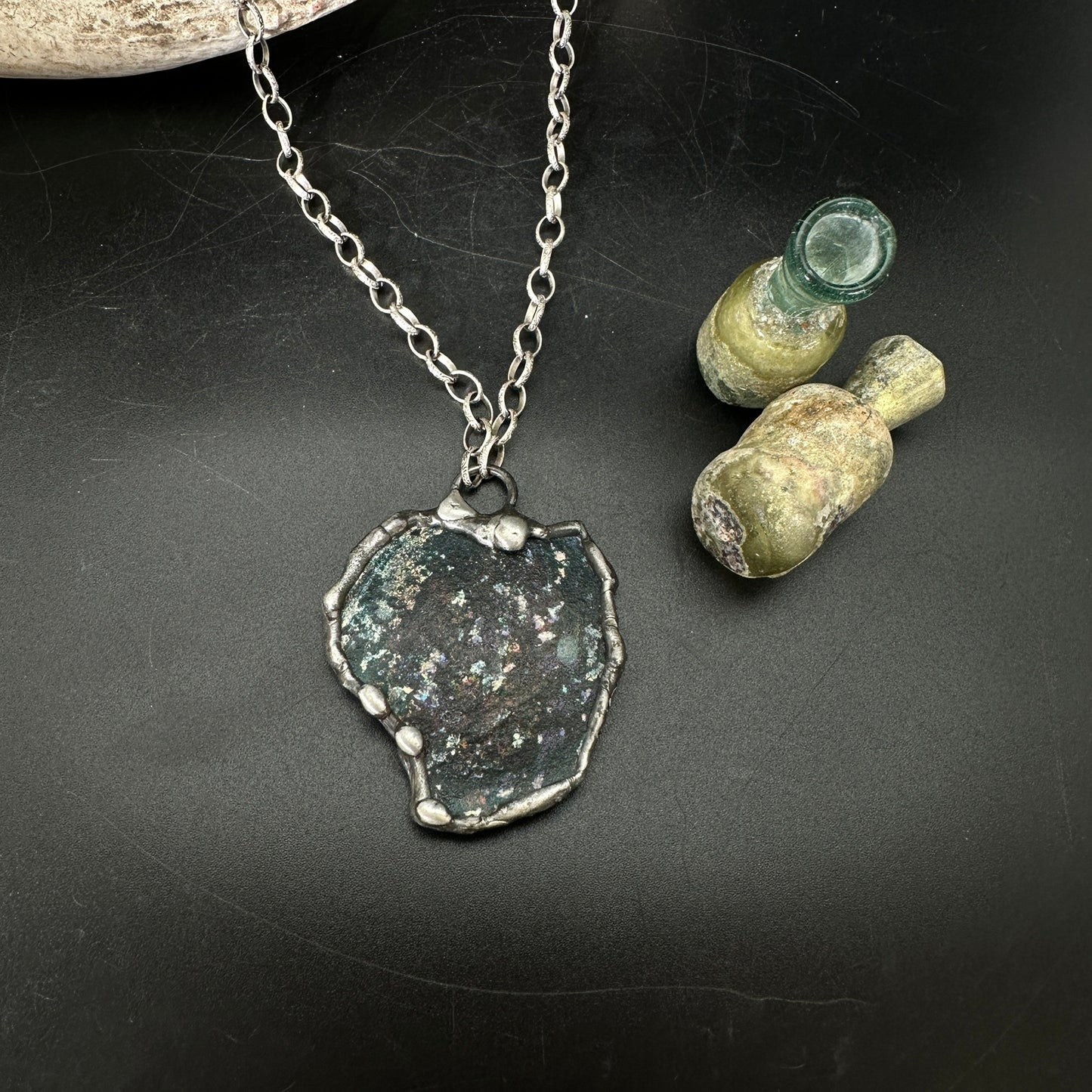 Relic ~ 2000 Year Old Roman Glass Necklace