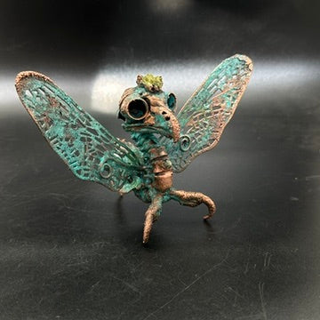 Schmedrick ~ Winged Hybrid Copper Electroformed