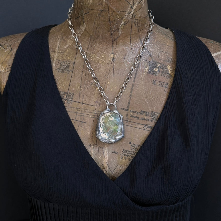 Relic ~ 2000 Year Old Roman Glass Necklace