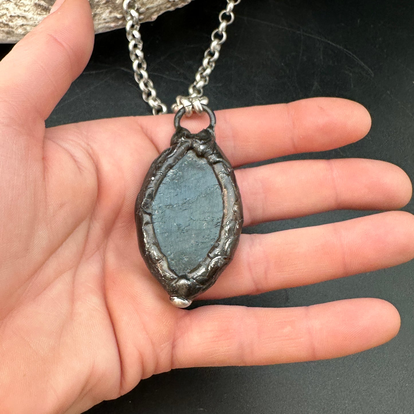 Yoni ~ Labradorite Necklace