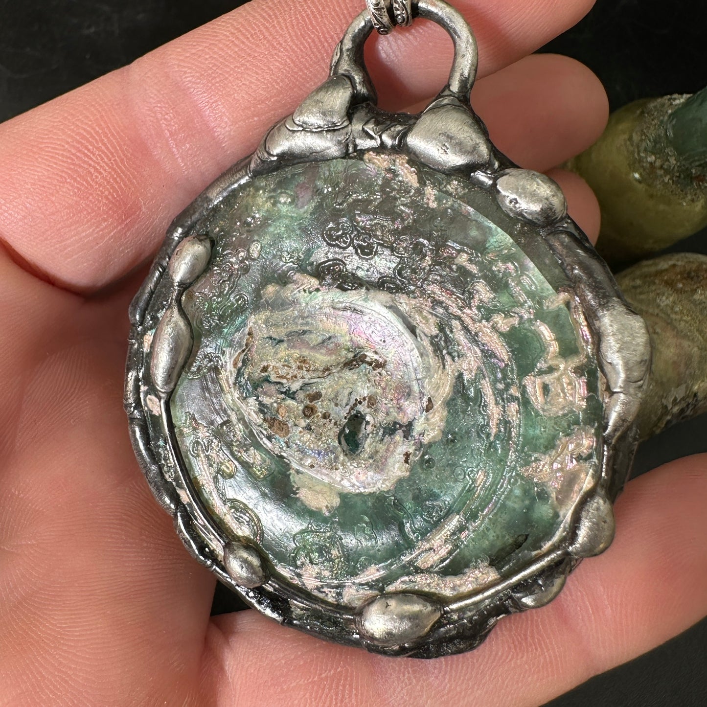 Relic ~ 2000 Year Old Roman Glass Necklace