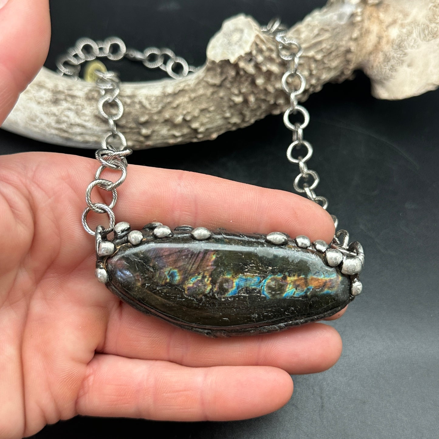 Magic ~ Labradorite Necklace