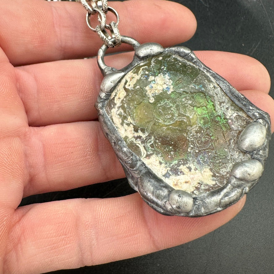 Relic ~ 2000 Year Old Roman Glass Necklace