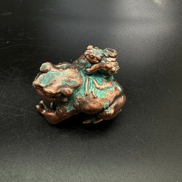 Hopper ~ Copper Electroformed Sonoran Toad