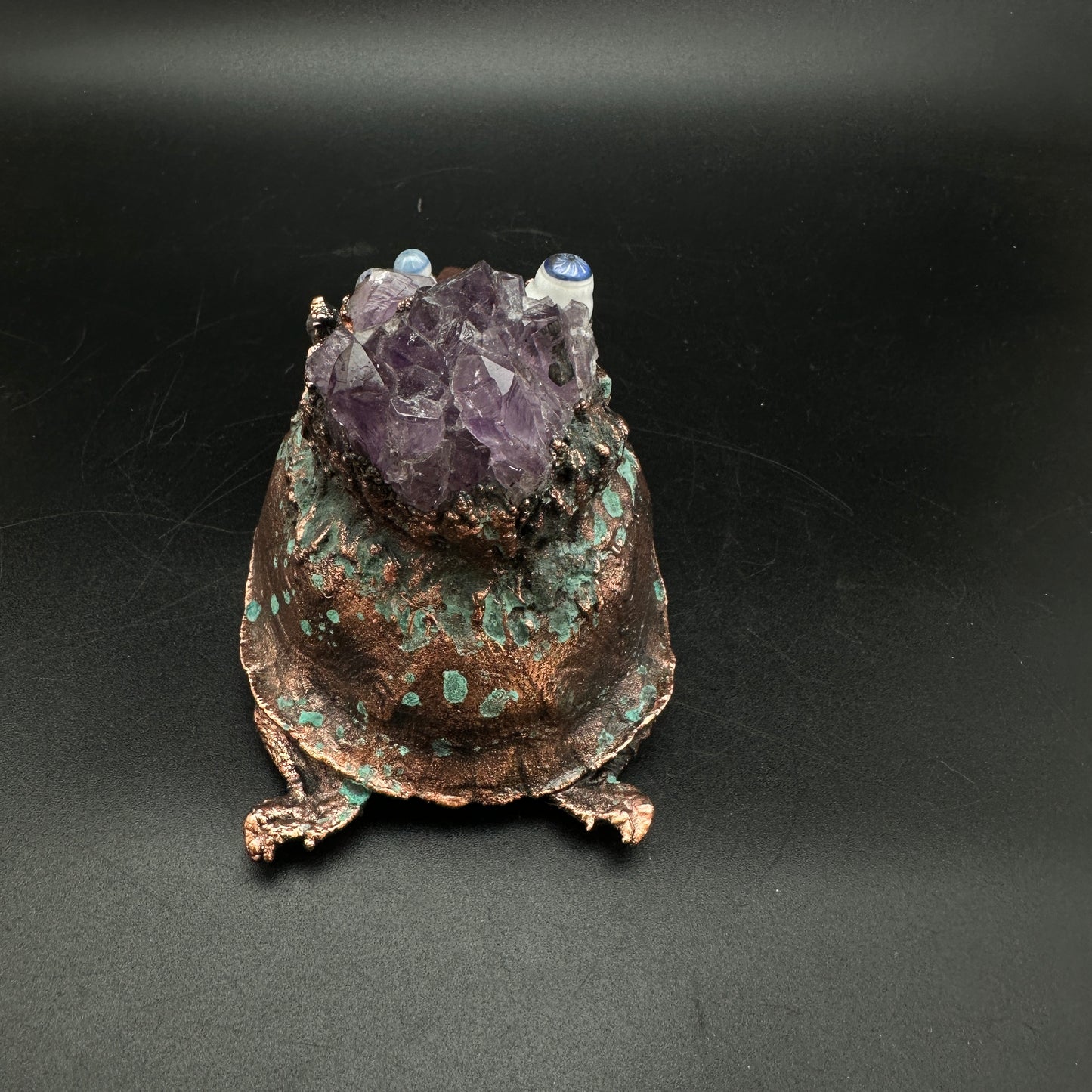 Oracle ~ Copper Electroformed Box Turtle