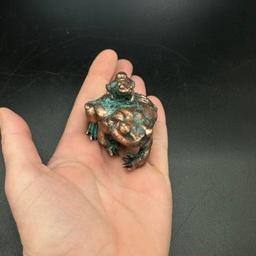 Buddy ~ Copper Electroformed Sonoran Toad