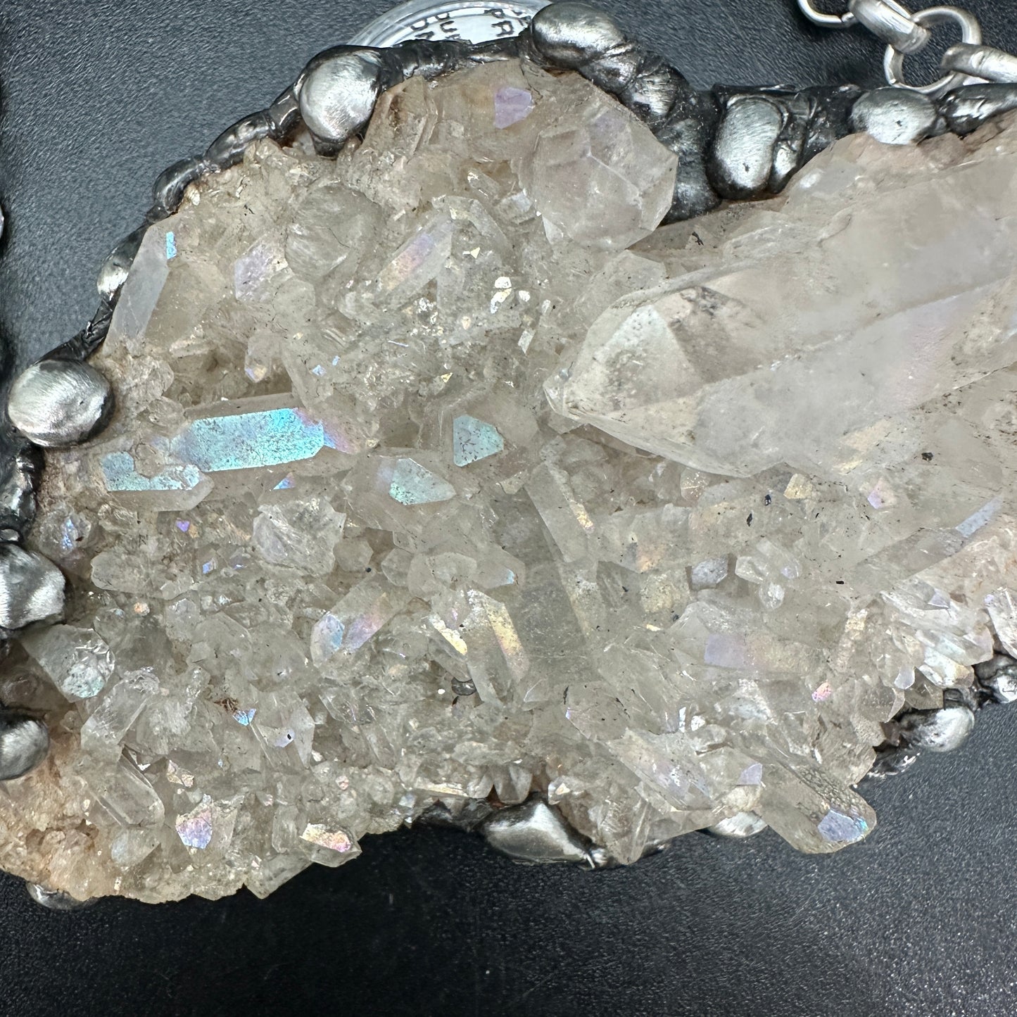 Angelic ~ Aura Quartz Statement Piece