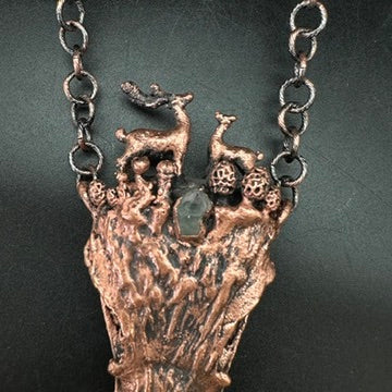 Spring Fauna ~ Raven's Legacy ~ Large Necklace