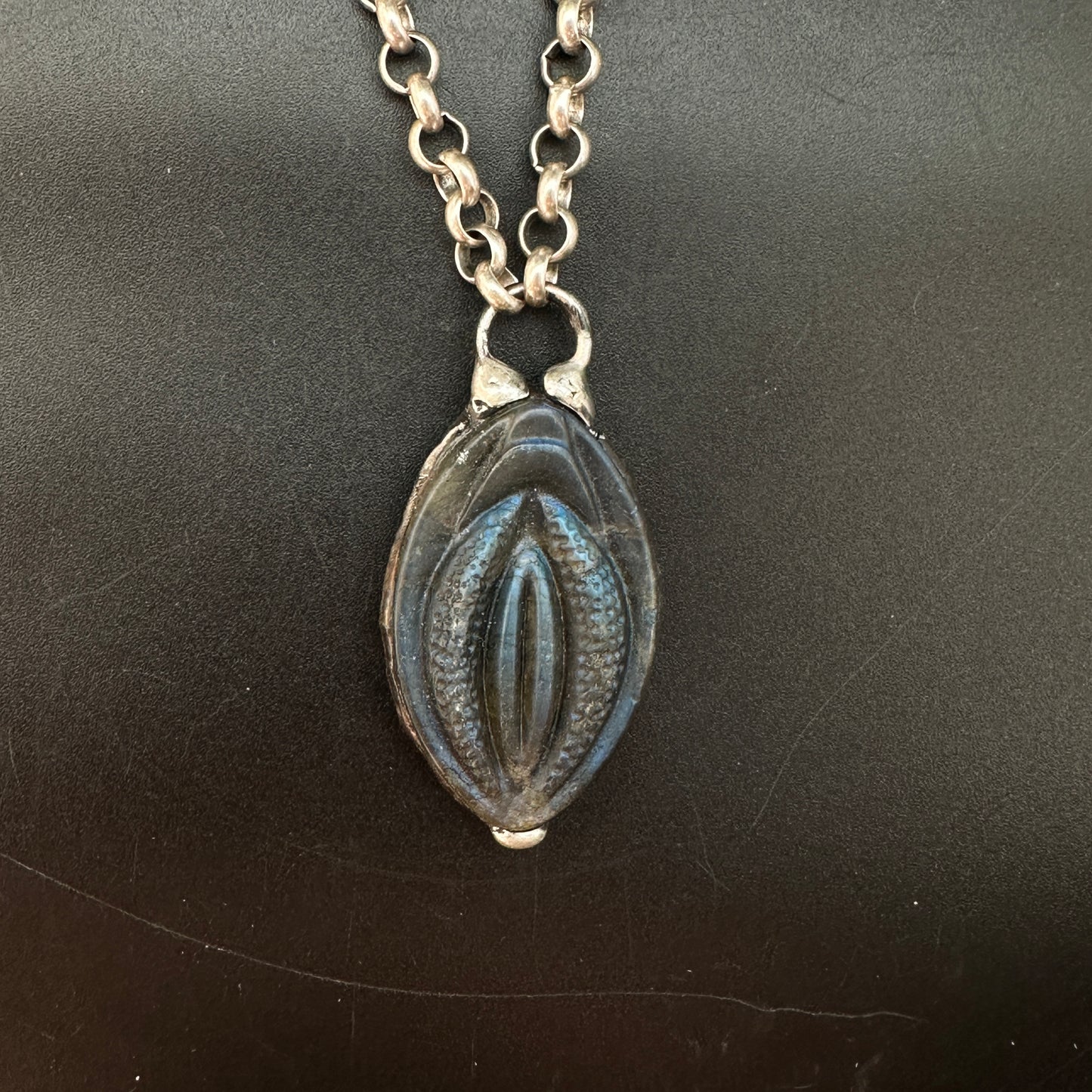 Yoni ~ Labradorite Necklace