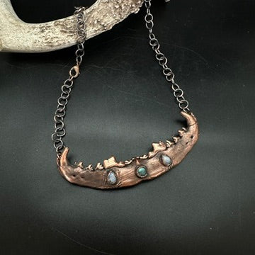 Fierce ~ Wolf Jaw Necklace