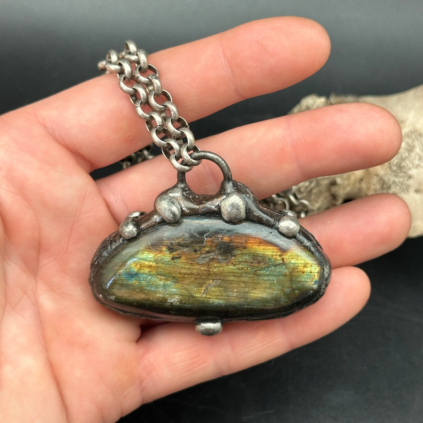 Magic ~ Labradorite Necklace