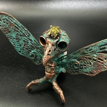 Schmedrick ~ Winged Hybrid Copper Electroformed