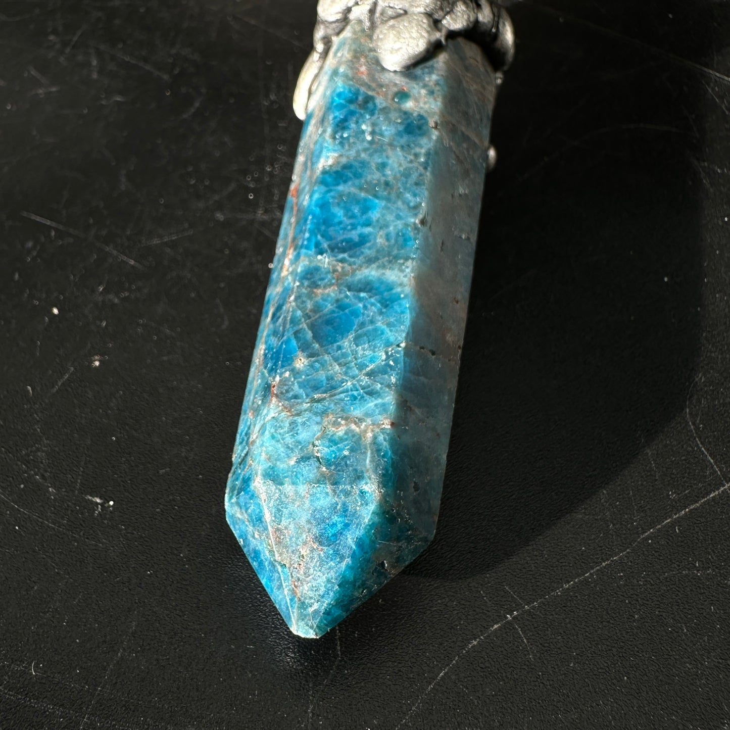 Shield ~ Amazonite Tower Talisman Necklace