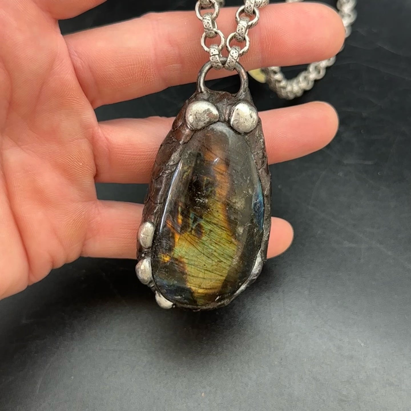 Magic ~ Labradorite Necklace