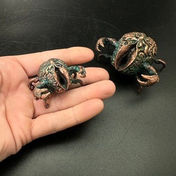 Snatch ~ Copper Electroformed Creature