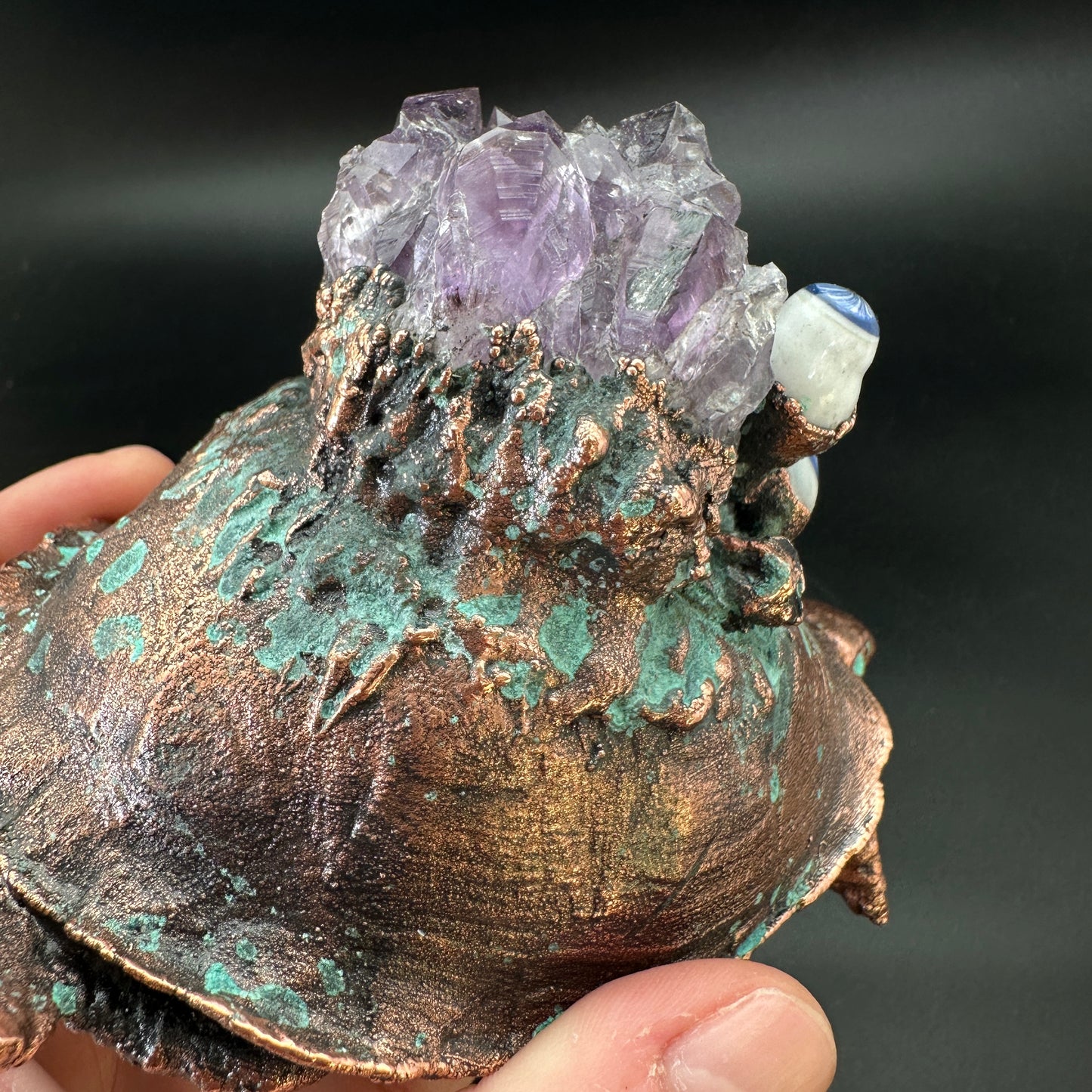 Oracle ~ Copper Electroformed Box Turtle