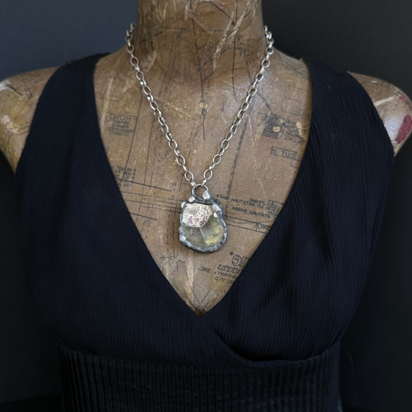 Relic ~ 2000 Year Old Roman Glass Necklace