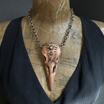Gully ~ Raven's Legacy Fern ~ Large Necklace