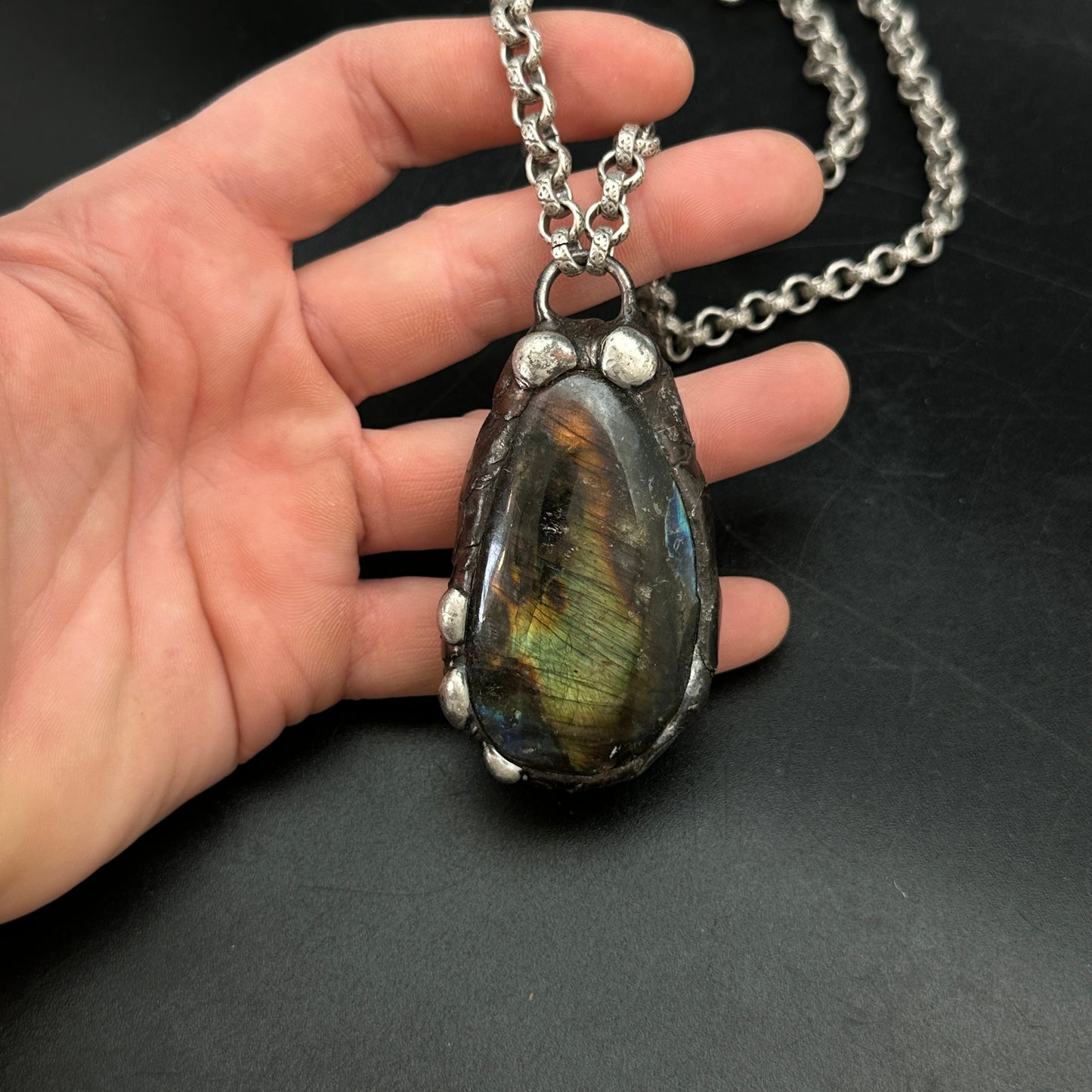 Magic ~ Labradorite Necklace