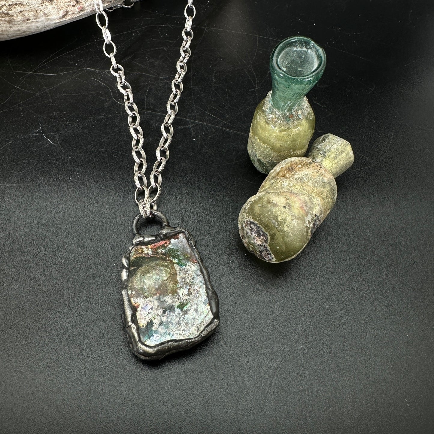Relic ~ 2000 Year Old Roman Glass Necklace
