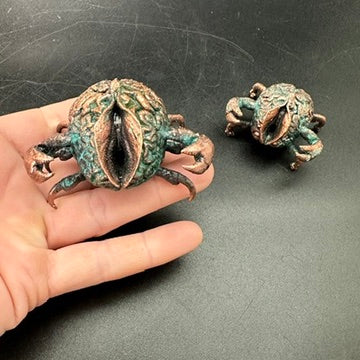 Snatch ~ Copper Electroformed Creature