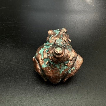 Hopper ~ Copper Electroformed Sonoran Toad