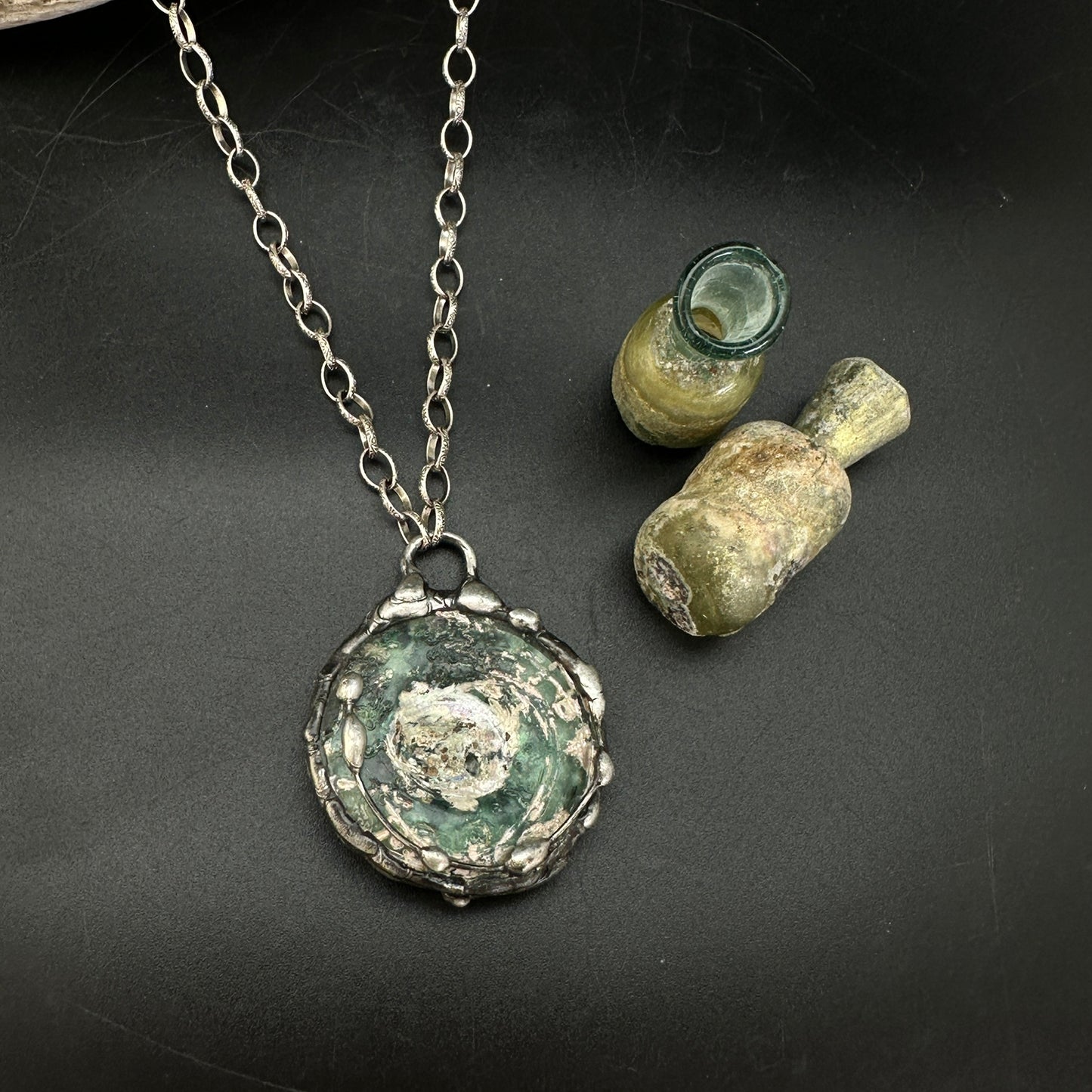 Relic ~ 2000 Year Old Roman Glass Necklace