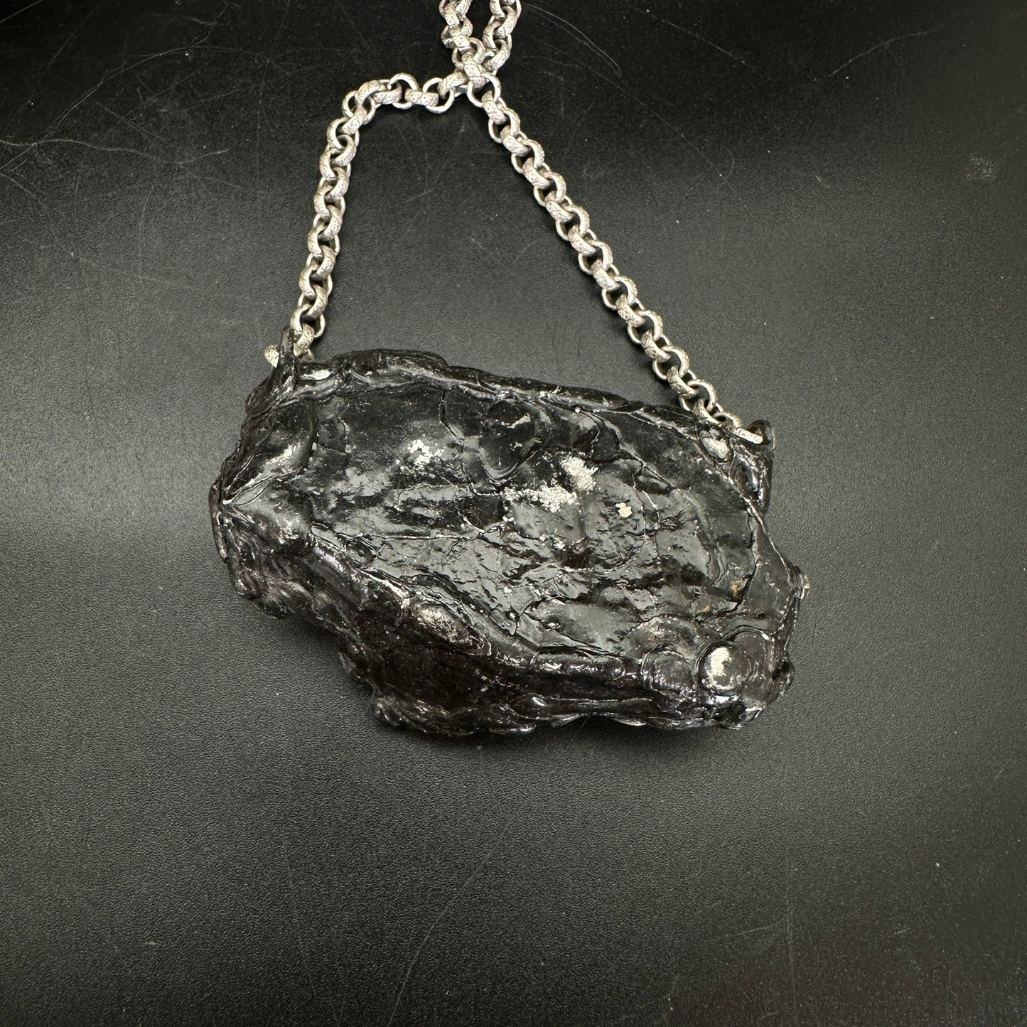 Viento ~ Turkish Amethyst Druzy Crystal Necklace
