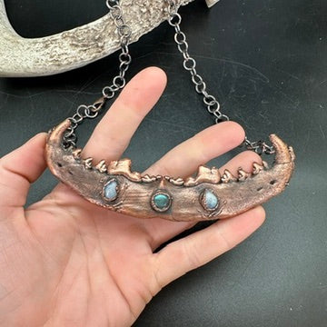 Fierce ~ Wolf Jaw Necklace