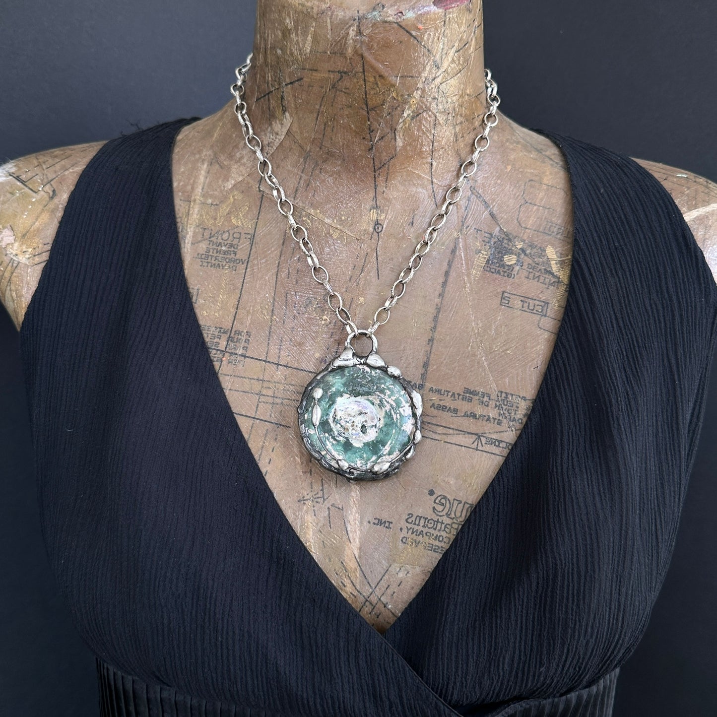 Relic ~ 2000 Year Old Roman Glass Necklace