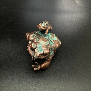 Hopper ~ Copper Electroformed Sonoran Toad