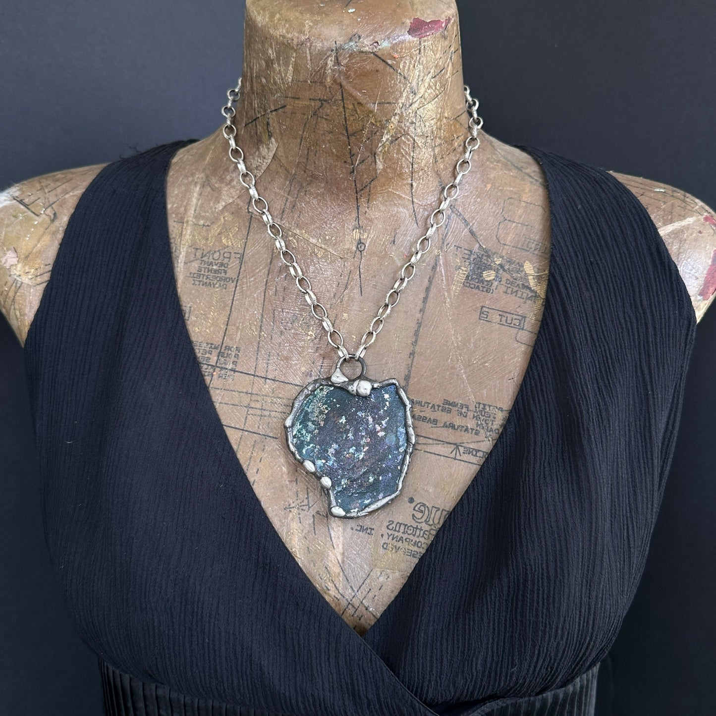 Relic ~ 2000 Year Old Roman Glass Necklace