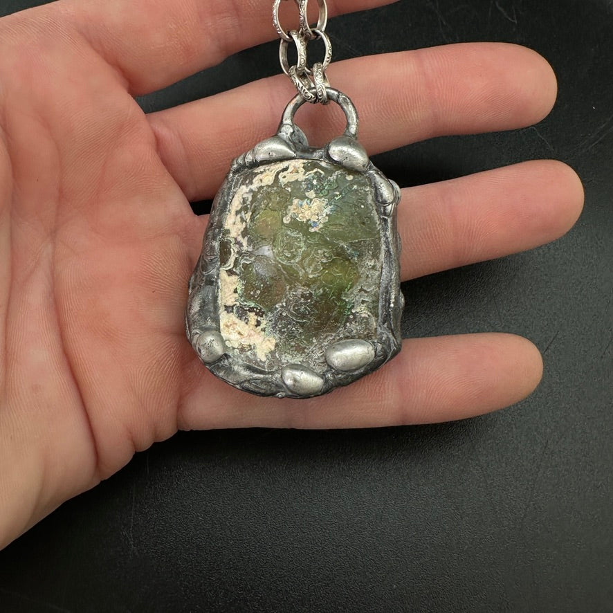 Relic ~ 2000 Year Old Roman Glass Necklace