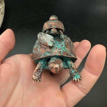 BeBe ~ Copper Electroformed Box Turtle