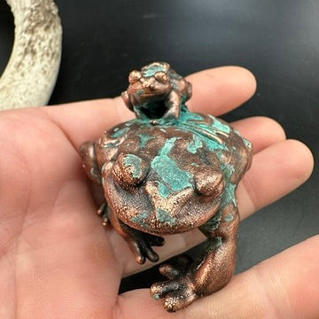 Hopper ~ Copper Electroformed Sonoran Toad