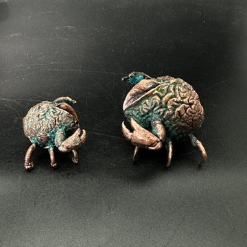 Snatch ~ Copper Electroformed Creature