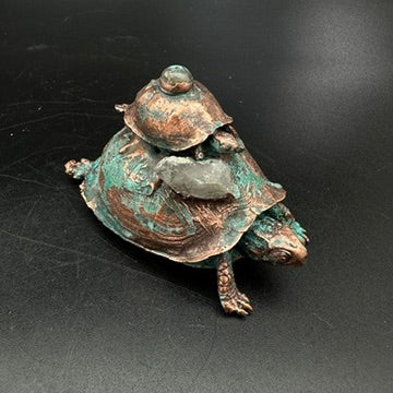 BeBe ~ Copper Electroformed Box Turtle