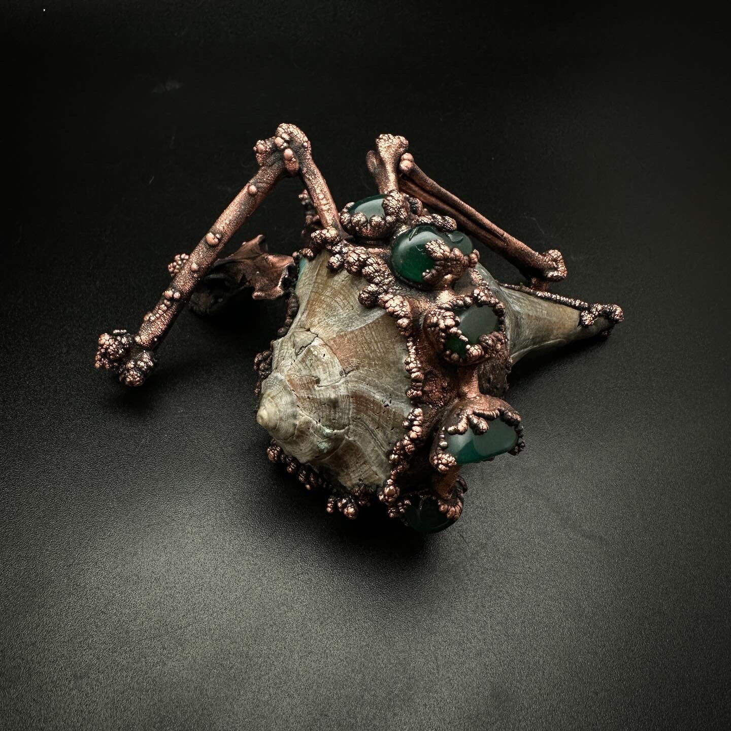 Electro Welk ~ Assemblage Creature ~ Copper Electroformed