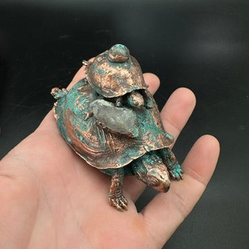 BeBe ~ Copper Electroformed Box Turtle