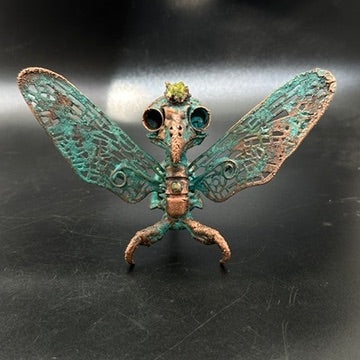 Schmedrick ~ Winged Hybrid Copper Electroformed