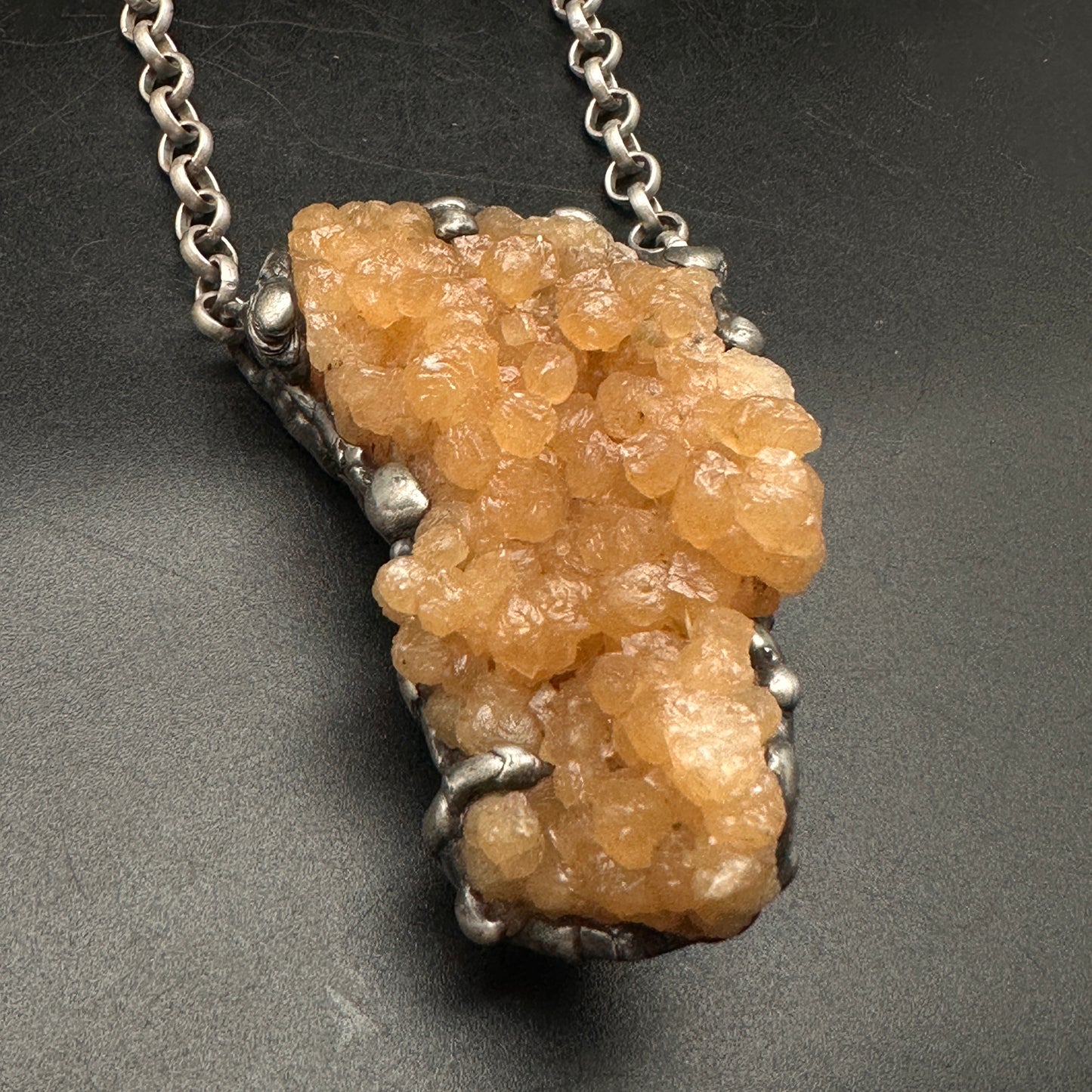 *RESERVED* Dimensions ~ Golden Botryoidal Calcite