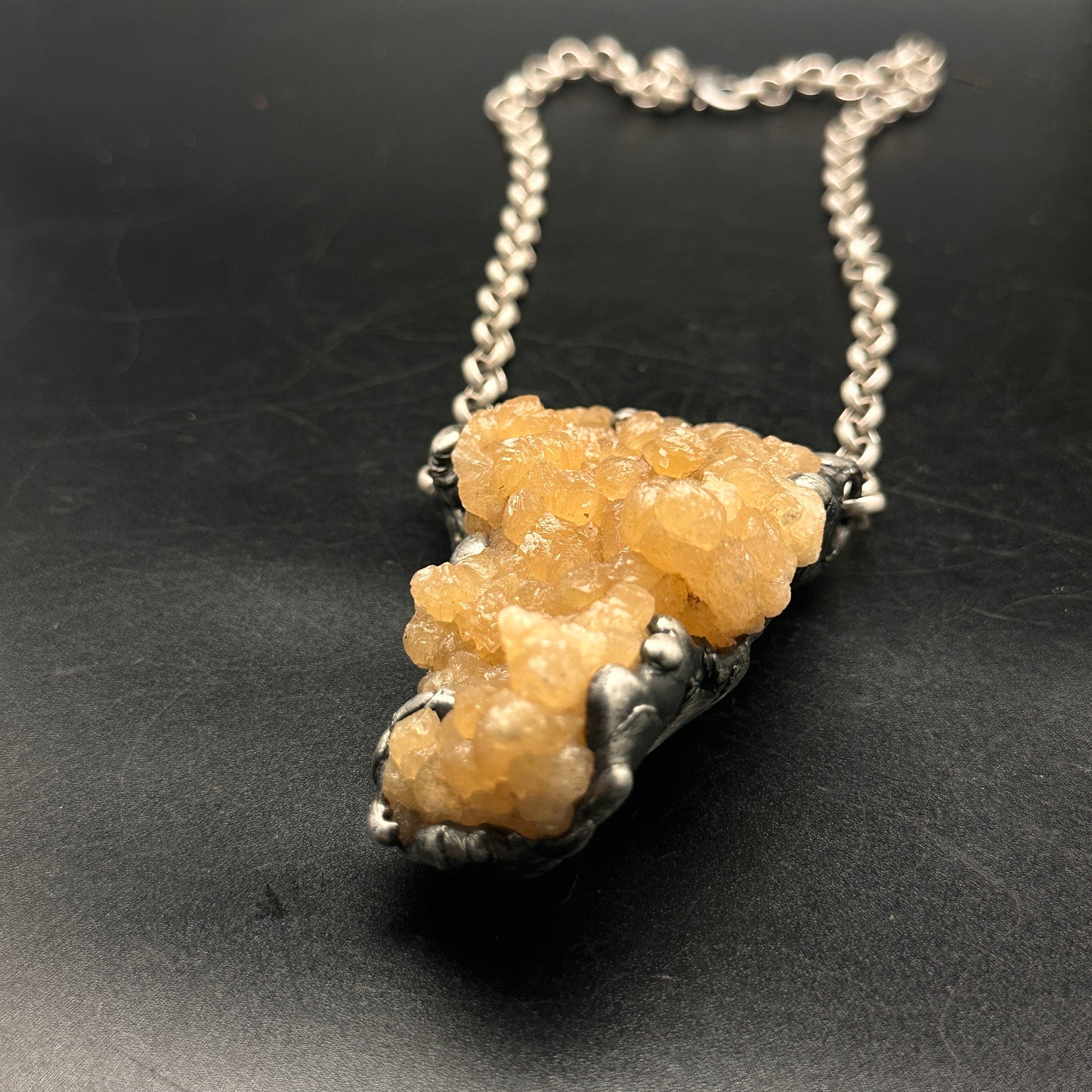 *RESERVED* Dimensions ~ Golden Botryoidal Calcite