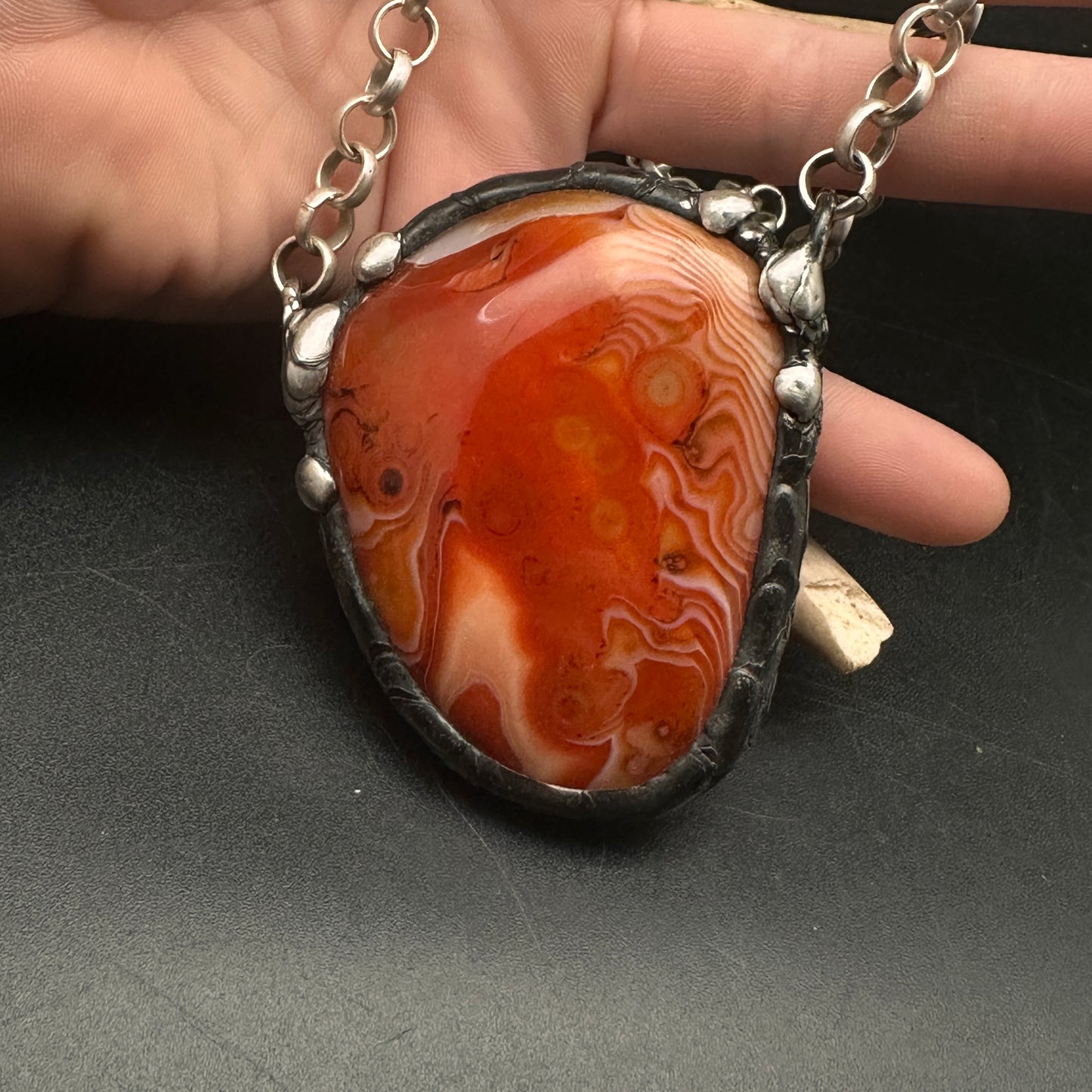Planetary ~ Sardonyx Necklace