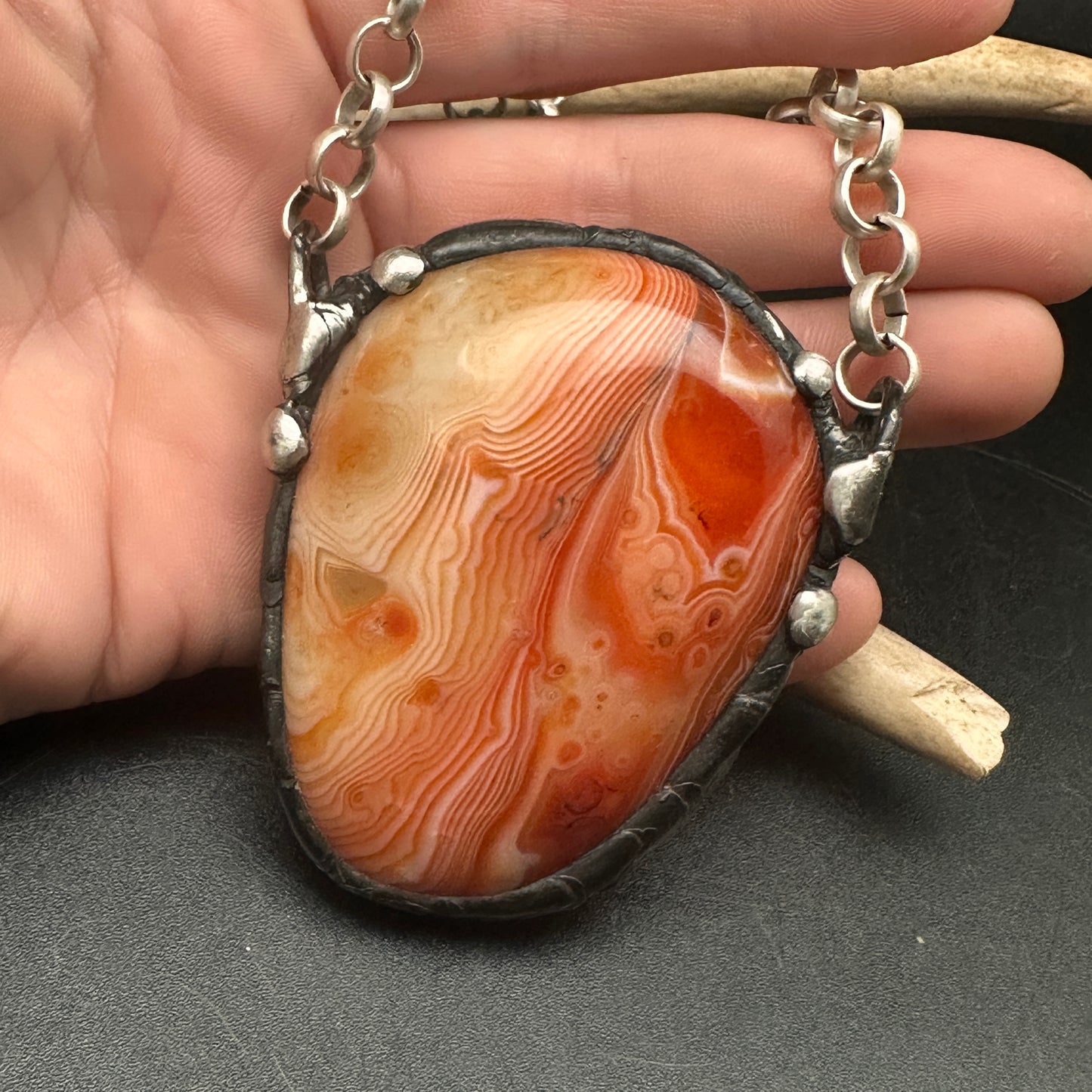 Planetary ~ Sardonyx Necklace
