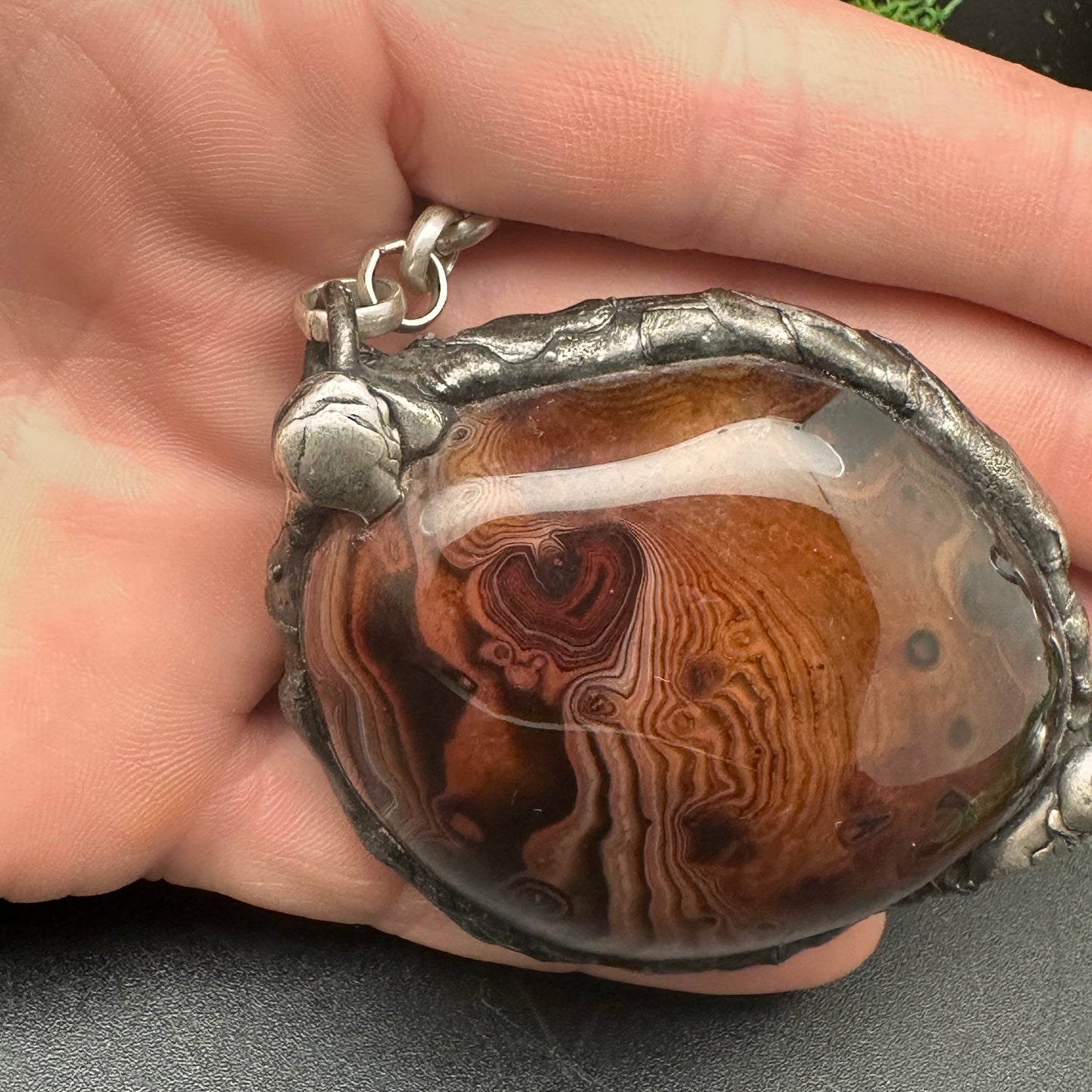 Planetary ~ Sardonyx Necklace